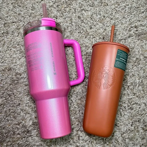 Starbuck Stanley Tumbler w/ Starbucks cup - Picture 4 of 8